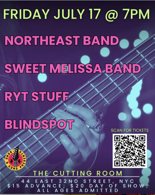 NorthEast Band/Sweet Melissa Band/RYT Stuff/Blindspot: 